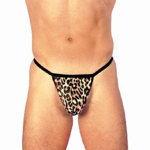 String Luipaard print