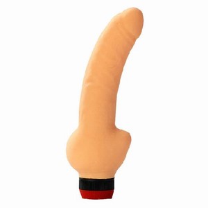 Latex P-Shape Vibrator